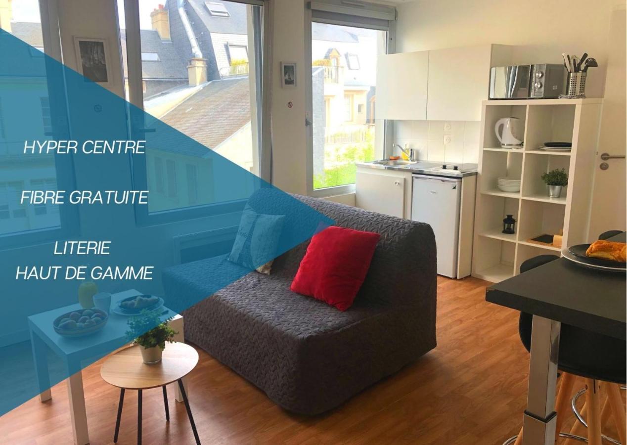 Hyper Centre - Wifi Fibre Gratuit - Jergweloh - Le Parisien Apartamento Caen Exterior foto